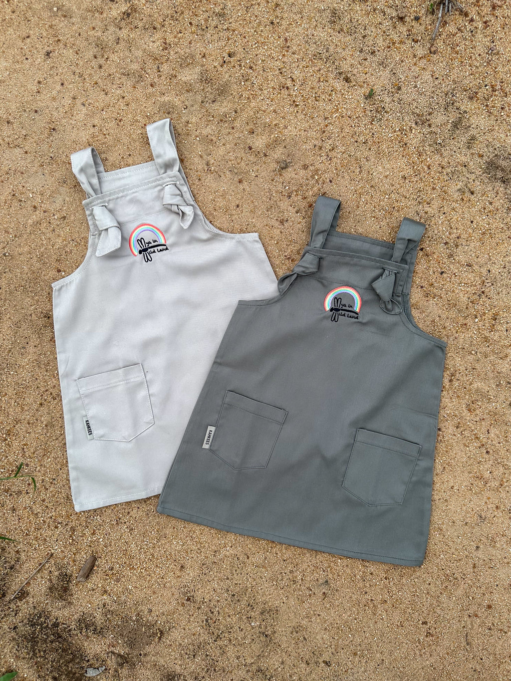 Khaki-Girl Dress
